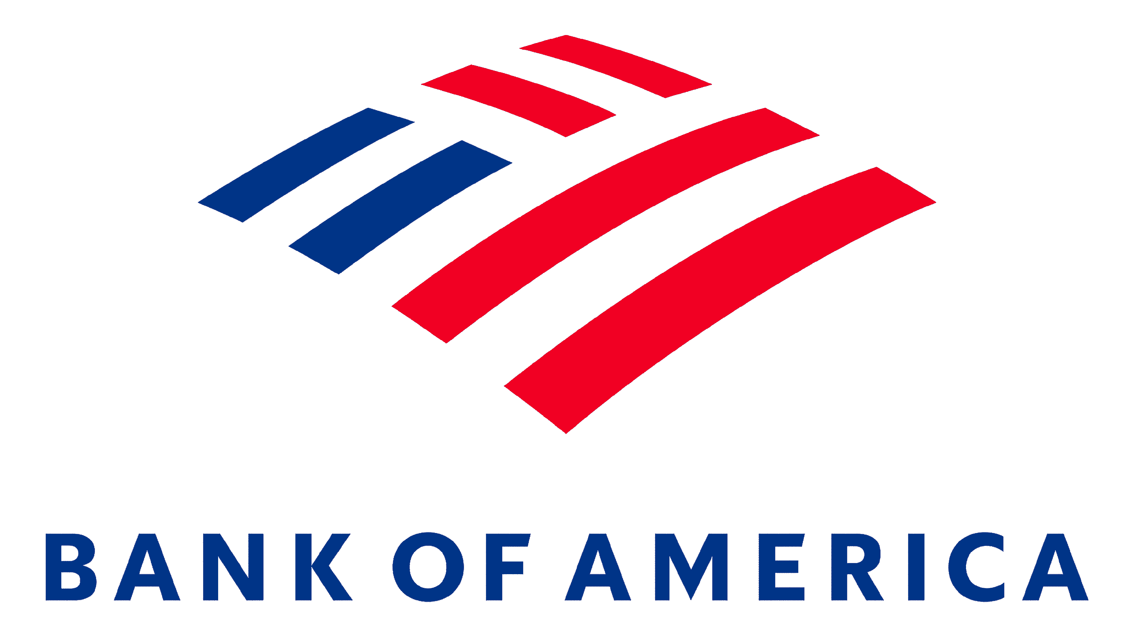 A bank of america logo is shown.